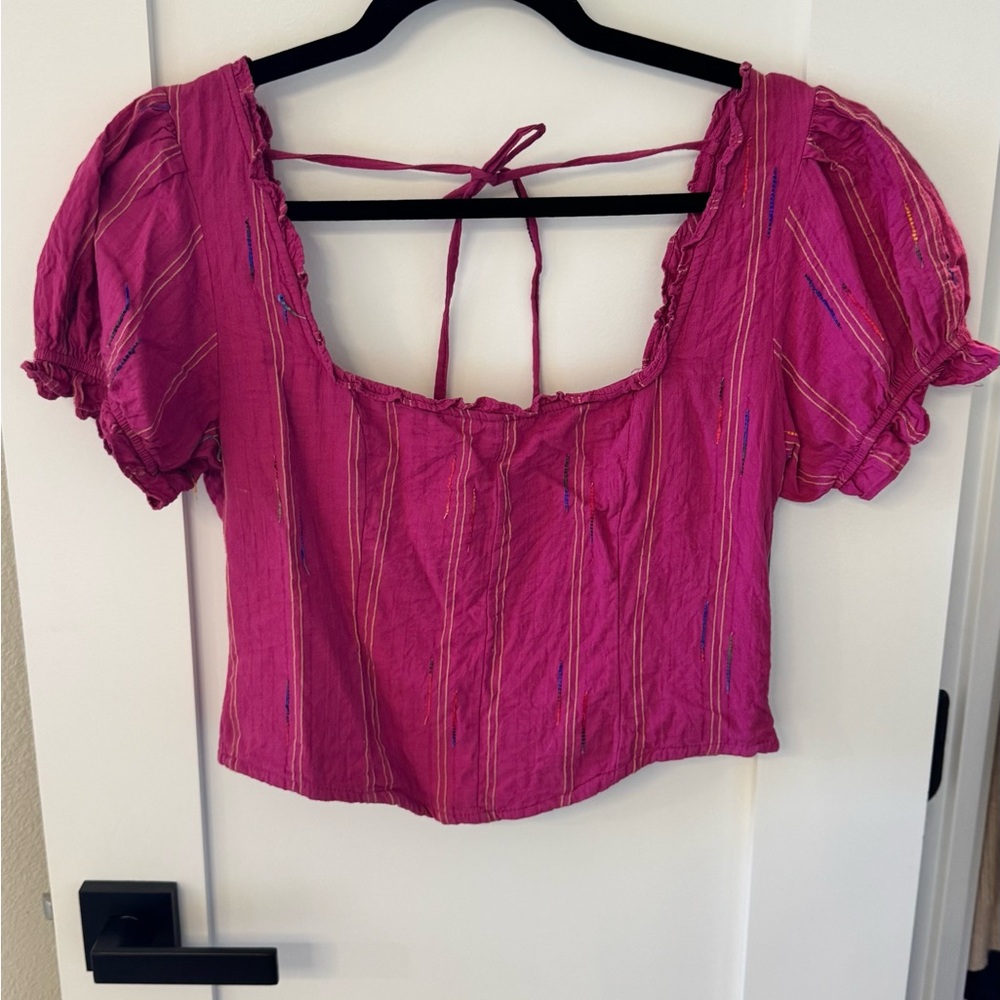 Free People Pink Women's Top